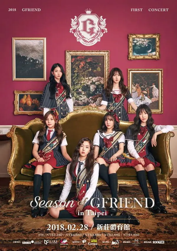 GFRIEND to Kick off First-ever Asia Tour Since Debut