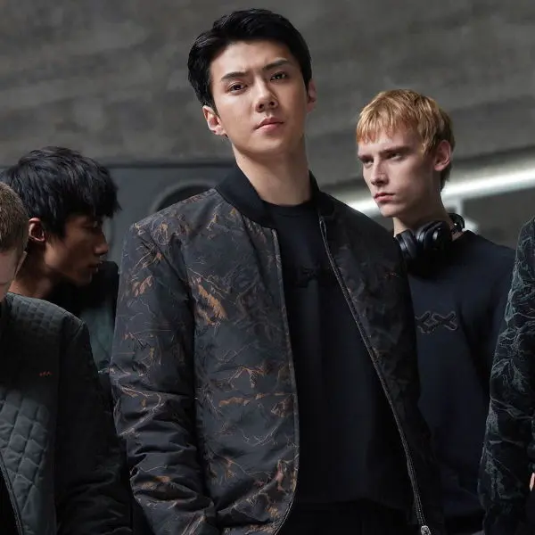 Exo Sehun ブランケット EXO（エクソ）ブランケット3 全2種 ブラック SEHUN94（セフン