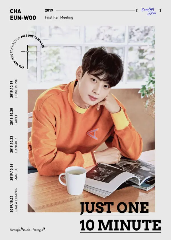 ASTRO Cha EunWoo's 2022 Just One 10 Minute In Bangkok Fanmeeting